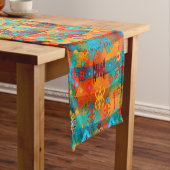 Etnische stam Mandala #1 Korte Tafelloper (Voorbeeld)