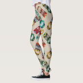 Etnische stammaskers leggings (Links)