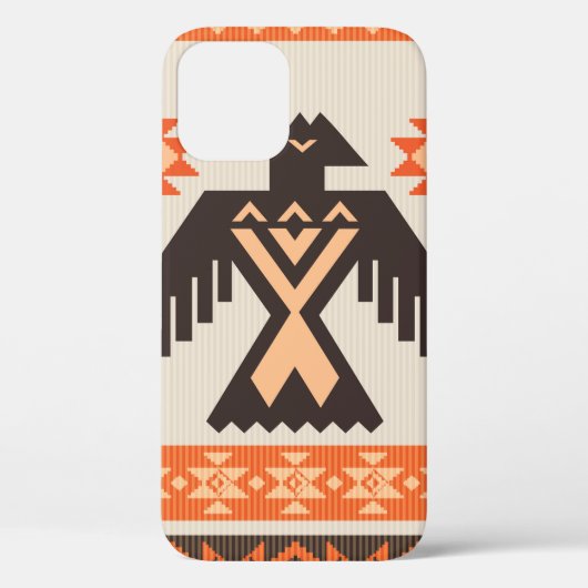 Etnische stammenornamenten met adelaar Case-Mate iPhone case (Achterkant)