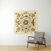 Etnische stammenozon symb wandkleed (In Situ (horizontaal))