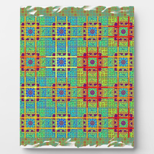 Etnische stammenpatronen.jpg fotoplaat (Voorkant)