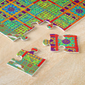 Etnische stammenpatronen.jpg legpuzzel (Zijkant)