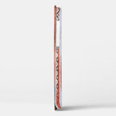 Etnische stamstrepen: tapijtontwerp. Case-Mate iPhone case (Achterkant / Links)