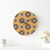 Etnische stijl Abstract mozaïekpatroon Grote Klok (Huis)