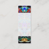 Etnische stijl bladwijzer Visitekaartje (Achterkant)