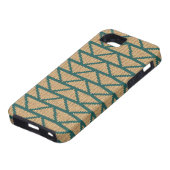 Etnische stijl breid patroon uit Case-Mate iPhone case (Onderkant)