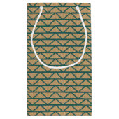 Etnische stijl breid patroon uit klein cadeauzakje (Achterkant)