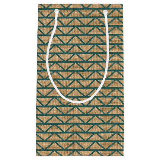 Etnische stijl breid patroon uit klein cadeauzakje (Voorkant)