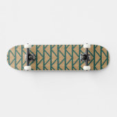 Etnische stijl breid patroon uit skateboard (Horizontaal)