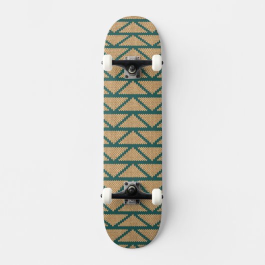 Etnische stijl breid patroon uit skateboard (Voorkant)