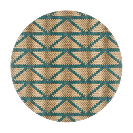 Etnische stijl breid patroon uit snijplank (Voorkant)