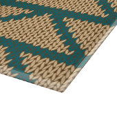 Etnische stijl breid patroon uit snijplank (Hoek)