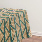 Etnische stijl breid patroon uit tafelkleed (Voorbeeld)
