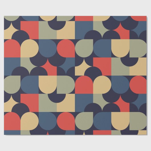 Etnische stijl cadeaupapier (Vlak)