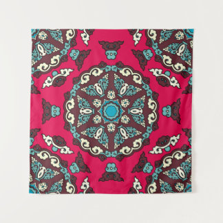Etnische stijl, decoratieve naadloze textuur. wandkleed