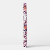 Etnische stijl,  decoratieve textuur. Case-Mate iPhone case (Achterkant / Rechts)
