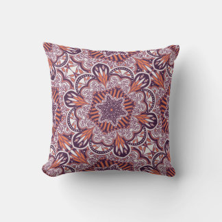 Etnische stijl, decoratieve textuur. kussen