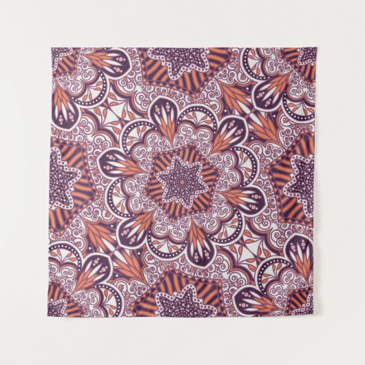 Etnische stijl, decoratieve textuur. wandkleed (Voorkant)
