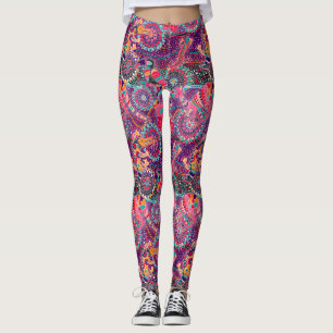 Etnische stijl Dierenpatroon 2 Leggings