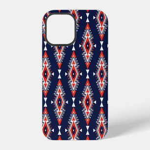 Etnische stijl, geometrisch naadloos patroon. iPhone 12 hoesje