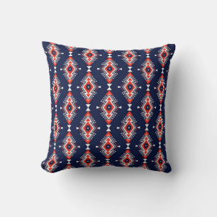 Etnische stijl, geometrisch naadloos patroon. kussen