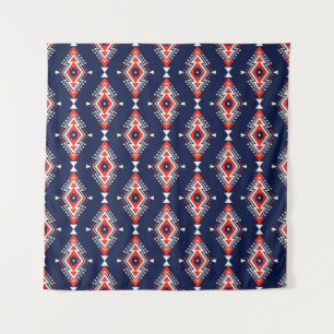 Etnische stijl, geometrisch naadloos patroon. wandkleed