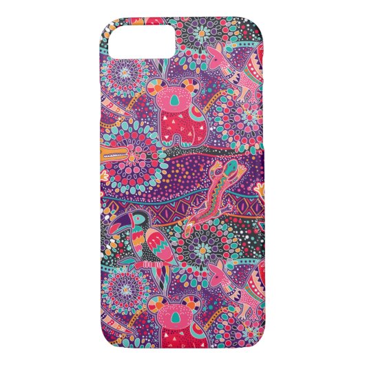 Etnische stijldieren Case-Mate iPhone case (Achterkant)