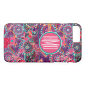 Etnische stijldieren | Monogram Case-Mate iPhone Case (Achterkant (Horizontaal))