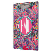 Etnische stijldieren | Monogram Klembord (Links)