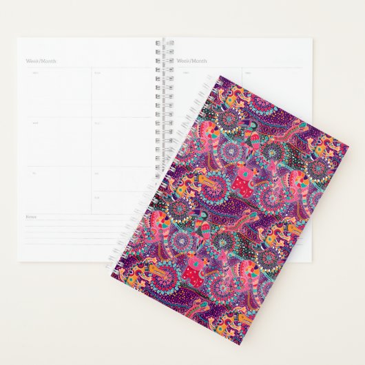 Etnische stijldieren | Monogram Planner (Display)