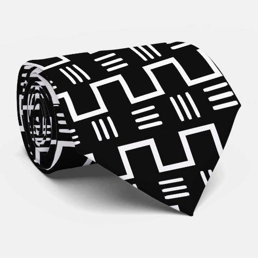 Etnische Stropdas van kleding (Opgerold)