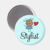 Etnische styliste magneet (Voorkant / Achterkant)