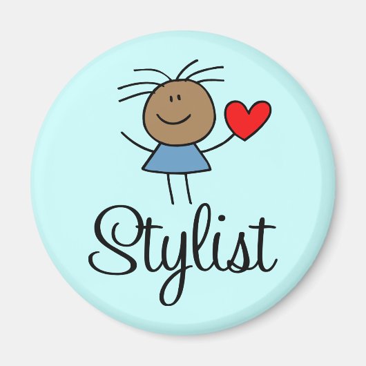 Etnische styliste magneet (Voorkant)