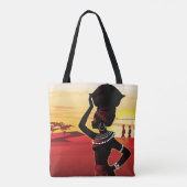 Etnische tas! tote bag (Achterkant)