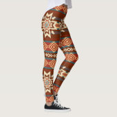 Etnische textielsterren: Abstract patroon. Leggings (Rechts)