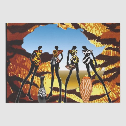 Etnische Tissuepapier (Voorkant)