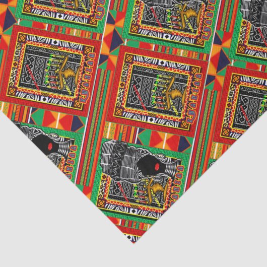 Etnische Tissuepapier (Detail)