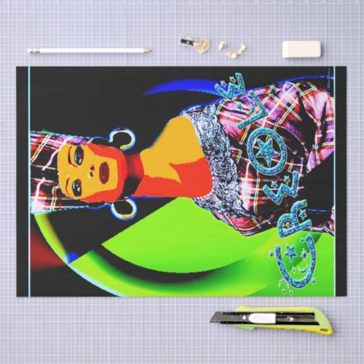 Etnische Tissuepapier (Craft)