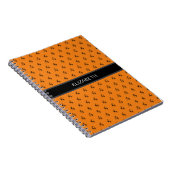 Etnische, traditionele dans notitieboek (Rechterzijde)