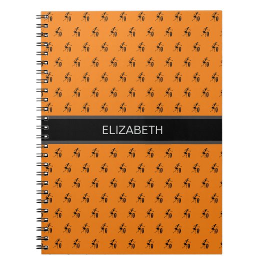 Etnische, traditionele dans notitieboek (Voorkant)