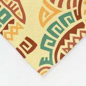 Etnische  trend: Boheemse naadloze Tegel Fleece Deken (Hoek)