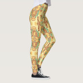 Etnische trend: Boheemse naadloze Tegel Leggings (Rechts)