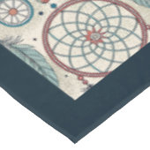 Etnische Tribal Native pastel dromenvanger veren Tafelkleed (Gekanteld)