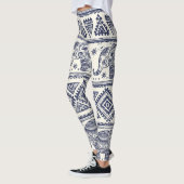 Etnische Tribal Olifant Leggings & Yogabroek (Links)