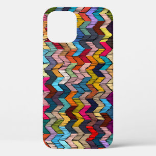 Etnische tribale geborduurde geometrische Case-Mate iPhone case