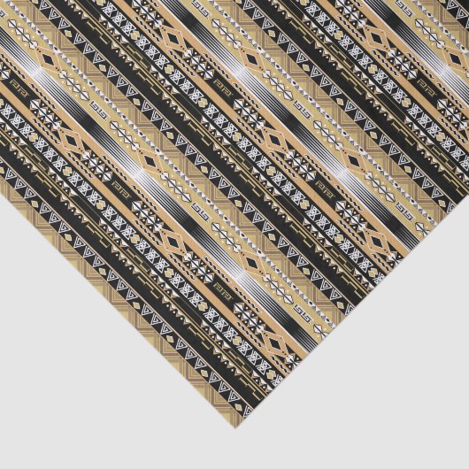 Etnische, tribale, ornament tissuepapier (Detail)