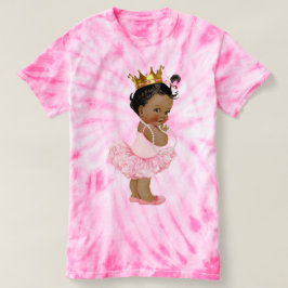 Etnische Tutu Ballerina Baby Prinses en Parels T-shirt