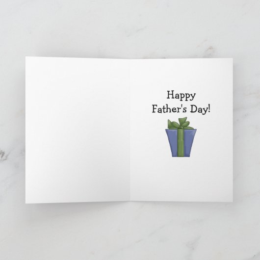 Etnische vader zoon Vaderdag Kaart (Binnen)