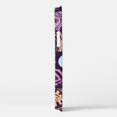 Etnische veren: zwart-wit patroon Case-Mate iPhone case (Achterkant / Rechts)