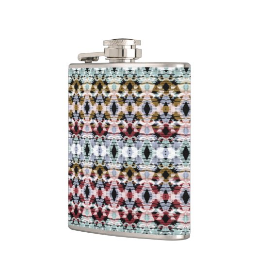 Etnische versiering. Ikat. Heupfles (Links)